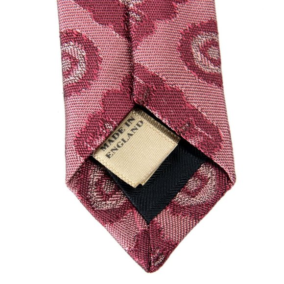 Burberry 100% Silk Multi-Color Patterned Men's Tie - Picture 5 of 5